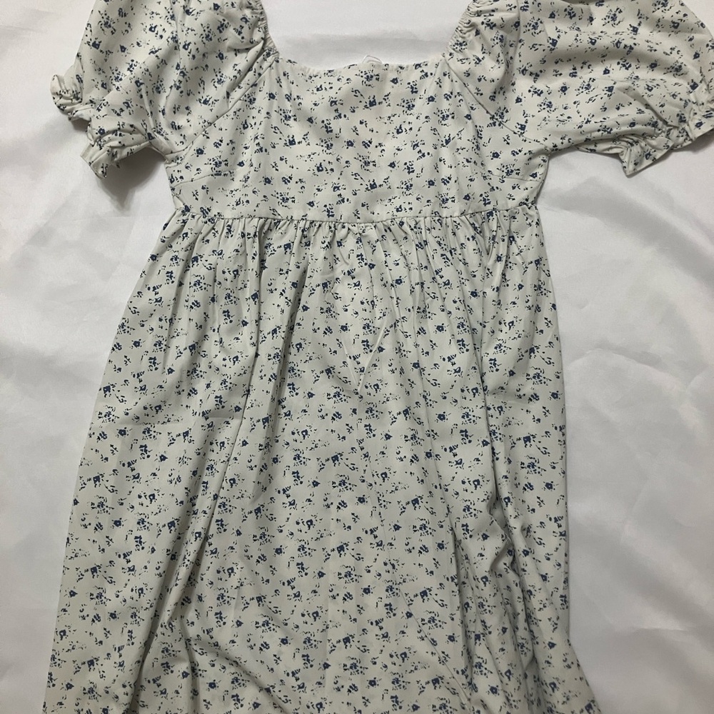 Floral Blue and White PetalLush dress